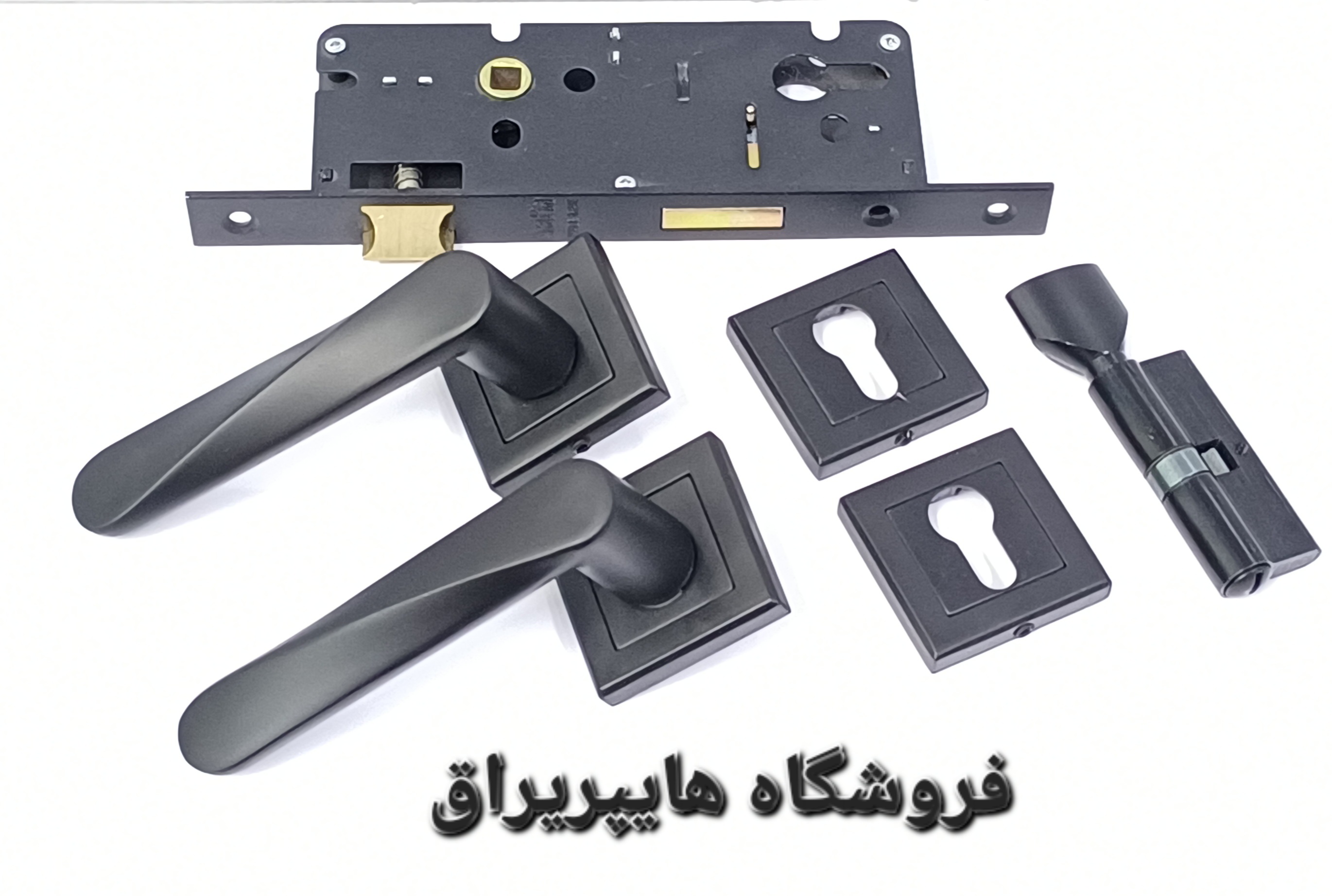 دستگیره درب رزت مربع کد 140 سرویس و حمام
